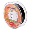 Black 1.0 gauge PE beading thread on transparent spool for DIY jewelry making - 1.0# (0.15mm / 2.16kg / 100M / 1 Roll) / Black