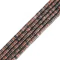 Pink and grey cylindrical natural stone spacer beads for DIY jewelry making - Pink & Grey Mixed Style (#19) / Approx. 150-160 Pcs