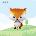 Ballon en aluminium renard dessin animé pour fête anniversaire enfant 49x67cm - Petit renard