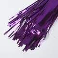 Tenda a frange viola metallizzato per decorazioni di matrimoni e feste - 1m*2m / Viola