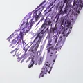 Tenda a frange viola metallizzato per decorazione di sfondo per feste e eventi - 1m*2m / Viola Chiaro
