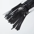 Tenda a frange nero lucido per decorazioni di feste con finitura metallica in PET - 1m*2m / Nero
