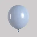 Globo de látex azul claro macaron para decoraciones de bodas y fiestas con acabado mate - 5 Pulgadas (100 Unidades/Paquete) / Gris Macaron