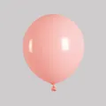 Globo redondo de látex rosa pastel para decoraciones de bodas y fiestas de cumpleaños - 5 Pulgadas (100 Unidades/Paquete) / Naranja Macaron