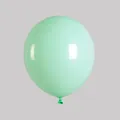 Globo de látex verde menta macaron para decoración de fiestas sobre fondo gris - 5 Pulgadas (100 Unidades/Paquete) / Azul Tiffany Macarrón