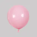 Globo de látex rosa macaron para decoración de bodas y cumpleaños de forma redonda - 5 Pulgadas (100 Unidades/Paquete) / Rosa Macaron