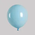 Globo de látex azul claro macaron para decoraciones de bodas y fiestas de cumpleaños - 5 Pulgadas (100 Unidades/Paquete) / Azul Macaron