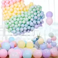 Thick macaron balloon heart arch for birthday party and wedding event decoration - 10 Inch (100 Pcs/Pack) / Macaron Mixed Colors