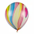 Thickened 10-12 inch marble latex balloons with colorful agate patterns for wedding decor - 10 Inch (100 Pieces/Pack) / Colorful Cloud Agate Style
