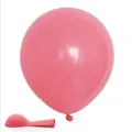 Verdickter 10-Zoll Macaron-Ballon in Altrosa für Geburtstags- und Hochzeitsdekorationen - 10 Zoll (100 Stk./Packung) / Macaron Rot