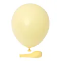 Macaron pastellgelber 10-Zoll dicker Latexballon für Geburtstagsparty-Dekorationen - 10 Zoll (100 Stk./Packung) / Macaron Gelb