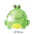 Cartoon green frog aluminum foil balloon for children birthday party decoration 65x62cm - Cartoon Frog