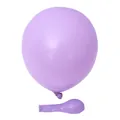 Macaron lila 10-Zoll verdickter runder Latexballon für Geburtstagspartydekorationen - 10 Zoll (100 Stk./Packung) / Macaron Lila