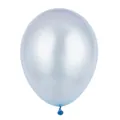 Ballon en latex nacré bleu clair de 12 pouces pour décoration de fête et de mariage - 100 Pièces (12 Pouces) / Bleu Clair Nacré