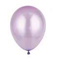 Ballon en latex nacré lavande de 12 pouces avec finition métallique pour décor de mariage - 100 Pièces (12 Pouces) / Violet Clair Nacré