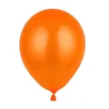 Ballon simple de 12 pouces orange perlé avec finition métallique pour décor de fête - 100 Pièces (12 Pouces) / Orange Nacré