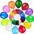 Colorful 12-inch matte latex balloons set for birthday party and festive decorations - Matte Multicolor