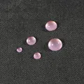 Pink cat eye resin cabochons in five gradient sizes for DIY jewelry and hairpins - Round (4mm) 50 Pieces/Pack / Pink