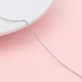 Y2K style stainless steel silver link chain for DIY hip hop jewelry making - Cable Chain Width 1.6mm (#03)