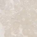Sferische witte crackle kwarts kralen in glazen schaal voor DIY sieraden maken - Transparant Wit (Nr.21)