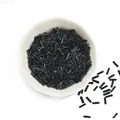 Black glass bugle beads 2x6mm for DIY jewelry making and embroidery craft projects - Black