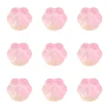 Roze gradiënt kattenpoot kralen van glas voor doe-het-zelf sieraden en armbanden - Gradiënt Oranje Roze