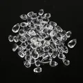 Transparent 9x6mm waterdrop glass pendant beads for DIY handmade jewelry and hair ornaments - Water Drop Style / 9x6mm (Set of 5) / White
