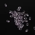 Hellrosa facettierte Wassertropfen-Glasperlen für DIY-Schmuckherstellung und Handwerk - Wassertropfen-Stil / 9x6mm (5er-Set) / Rosa