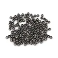Glossy gunmetal CCB round spacer beads for DIY jewelry making and bracelet crafting - 4mm (300 Pieces/Pack) / Gunmetal