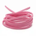 Rotolo di cordoncino in finta pelle scamosciata rosa 3mm per collane e bracciali DIY - 4m Confezione (Larghezza 2,5-2,6mm) / Fucsia