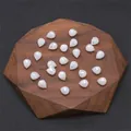 Faceted iridescent milky white teardrop crystal glass beads for DIY jewelry making - 10 Pieces/Pack (9x8mm) / Porcelain White