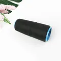 High elastic black bow-making thread roll on blue core for DIY accessories and crafts - Approx 300m/Roll / Black