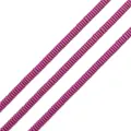 Dettaglio macro di perline a disco di ematite viola opaca per gioielli fai-da-te - Viola scuro