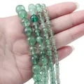 Natural green fluorite round beads in multiple sizes for DIY jewelry making - Small Size / Green Fluorite