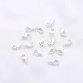 Fermoirs mousquetons argentés polis pour bijoux DIY et projets de réparation de bracelets - 10mm (1 Pièce) / Argent Épais