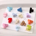 Colorful tetris shaped acrylic beads for DIY jewelry and phone chain making - Random Mixed Colors