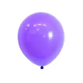 Single 10-inch retro matte purple latex balloon for elegant birthday party decoration - Matte Purple