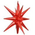 22-inch rode explosieve ster folieballon voor feest- en bruiloftsdecoraties - Rood