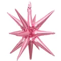 Metalen roze stervormige folieballon voor bruilofts- en verjaardagsfeestversiering - Parelmoer Roze