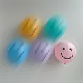 Roze 10 inch ballon met knipooggezichtje voor kleurrijke feestelijke decoratie en evenementen - 10 Inch (50 Stuks/Verpakking) / Roze