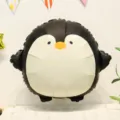 Cute matte penguin foil balloon 54x59cm for kids birthday party decoration and props - Matte Black Penguin
