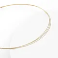 Minimalistische 14K vergulde koperdraad voor handmatige doe-het-zelf sieradencreatie - 0.7mm / 14K Verguld