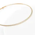 14K vergulde driedubbele gevlochten koperdraad voor het maken van DIY-sieraden - 0.8mm / 14K Verguld