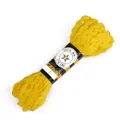 Vibrant bright yellow rickrack trim with wavy zigzag edge for sewing and DIY crafts - 15 Yards/Pack (Approx 25g) / Yellow