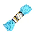 Polyester zigzag ric rac trim in light blue for sewing and DIY craft decorations - 15 Yards/Pack (Approx 25g) / Light Blue