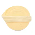 Elastic ribbon roll in vibrant light yellow for DIY sewing and clothing crafts - Width 15mm 5 Yards/Roll / Off White