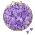 Frosted purple lily of the valley acrylic flower beads for DIY jewelry making - Lily Valley Violet Gradient