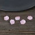 Rosa glänzende ABS-Blütenblätter-Perlen für handgefertigten Haarschmuck und DIY-Zubehör - Lochdurchmesser ca. 1,5 mm (20 Stk./Packung) / Groß Rosa