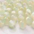10mm green and yellow marbled dream resin beads for DIY bracelets and crafts - 10mm Diameter, 1.5mm Hole (10 Pcs/Pack) / Light Green