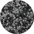Mix of 2-4mm glass seed beads in black, transparent and silver-lined finish for DIY - 2mm (10g/Pack, Approx. 900 Pcs, Hole Approx. 0.5mm) / Black & White Series